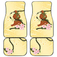 Aloha Hawaii Ipu Gourd Mix Kukui Nut Lei Car Mats Lemon Yellow LT7 - Polynesian Pride