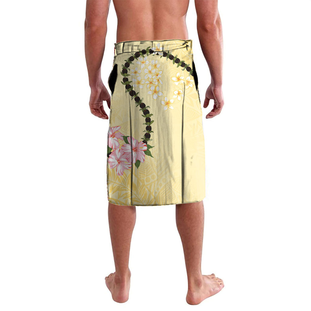 Aloha Hawaii Ipu Gourd Mix Kukui Nut Lei Lavalava Lemon Yellow LT7 - Polynesian Pride
