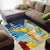 Funny Tropical Christmas Area Rug Tis The Season To Get Tipsy