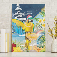 Funny Tropical Christmas Canvas Wall Art Tis The Season To Get Tipsy LT7 Without Frame Colorful - Polynesian Pride