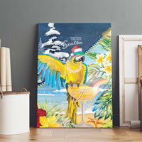 Funny Tropical Christmas Canvas Wall Art Tis The Season To Get Tipsy LT7 - Polynesian Pride
