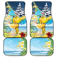 Funny Tropical Christmas Car Mats Tis The Season To Get Tipsy LT7 - Polynesian Pride