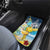 Funny Tropical Christmas Car Mats Tis The Season To Get Tipsy