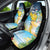 Funny Tropical Christmas Car Seat Cover Tis The Season To Get Tipsy