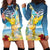 Funny Tropical Christmas Hoodie Dress Tis The Season To Get Tipsy