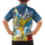 Funny Tropical Christmas Kid Hawaiian Shirt Tis The Season To Get Tipsy