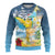 Funny Tropical Christmas Ugly Christmas Sweater Tis The Season To Get Tipsy