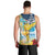 Funny Tropical Christmas Men Tank Top Tis The Season To Get Tipsy