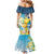 Funny Tropical Christmas Mermaid Dress Tis The Season To Get Tipsy