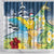 Funny Tropical Christmas Shower Curtain Tis The Season To Get Tipsy