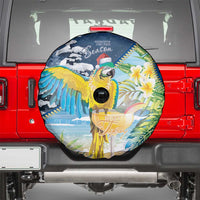 Funny Tropical Christmas Spare Tire Cover Tis The Season To Get Tipsy LT7 - Polynesian Pride