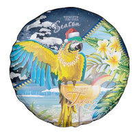 Funny Tropical Christmas Spare Tire Cover Tis The Season To Get Tipsy LT7 - Polynesian Pride