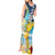 Funny Tropical Christmas Tank Maxi Dress Tis The Season To Get Tipsy