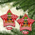 Hawaii Pineapple Christmas Ceramic Ornament Mele Kalikimaka LT7 Star Red - Polynesian Pride