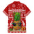 Hawaii Pineapple Christmas Family Matching Short Sleeve Bodycon Dress and Hawaiian Shirt Mele Kalikimaka LT7 - Polynesian Pride