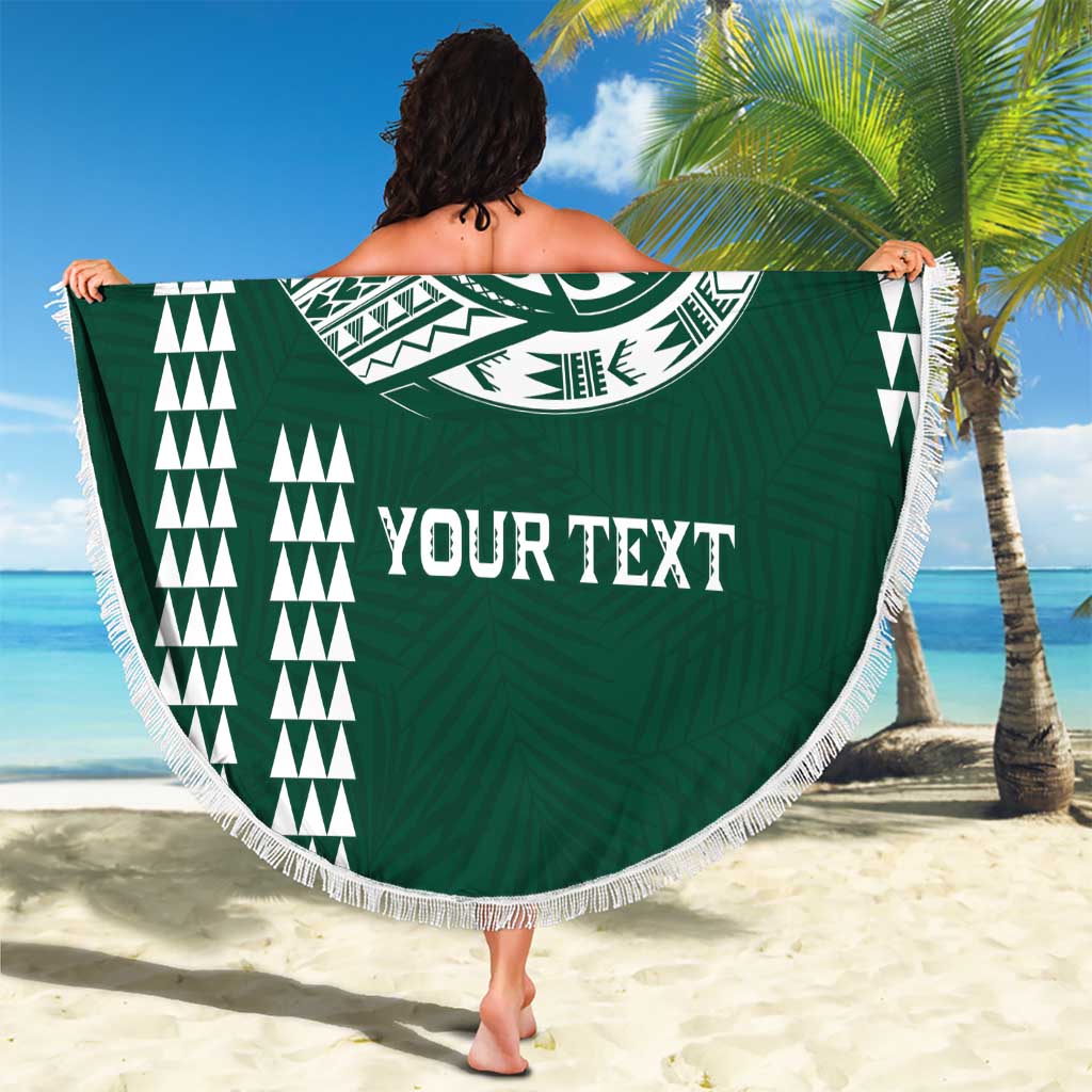 Hawaii Rainbow Warriors Personalized Beach Blanket Kakau Ikakai Laau Pama