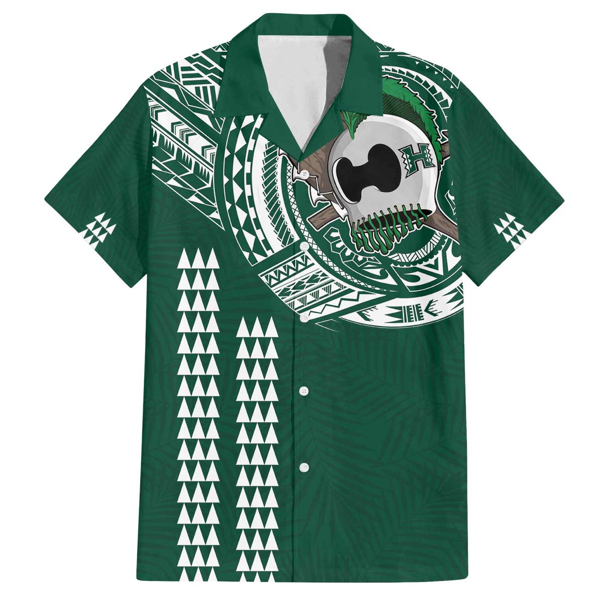 Hawaii Rainbow Warriors Personalized Family Matching Off The Shoulder Long Sleeve Dress and Hawaiian Shirt Kakau Ikakai Laau Pama