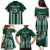Hawaii Rainbow Warriors Personalized Family Matching Puletasi and Hawaiian Shirt Kakau Ikakai Laau Pama