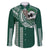 Hawaii Rainbow Warriors Personalized Family Matching Puletasi and Hawaiian Shirt Kakau Ikakai Laau Pama