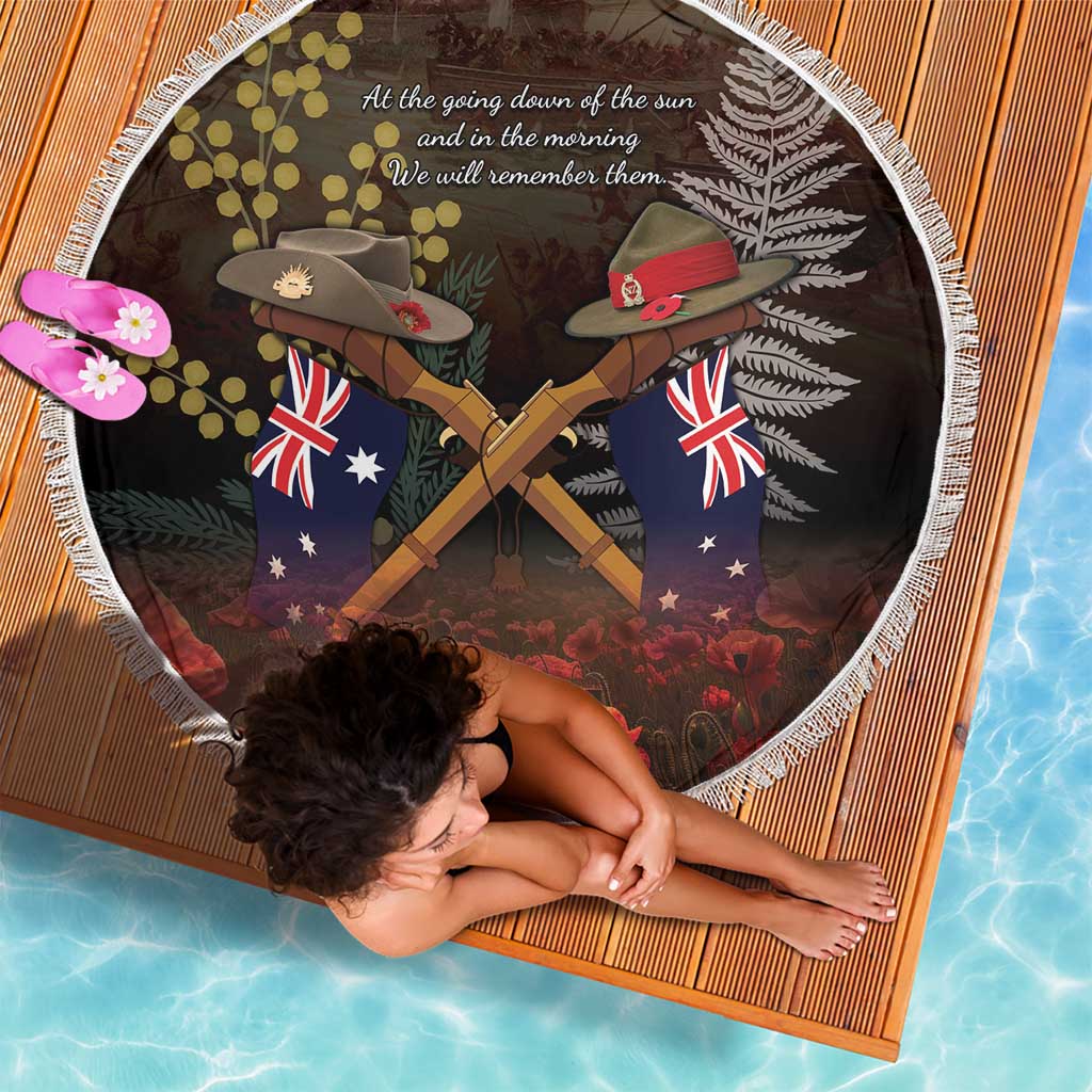 Australia - New Zealand ANZAC Beach Blanket Gallipoli ANZAC Cove Landing LT7 - Polynesian Pride