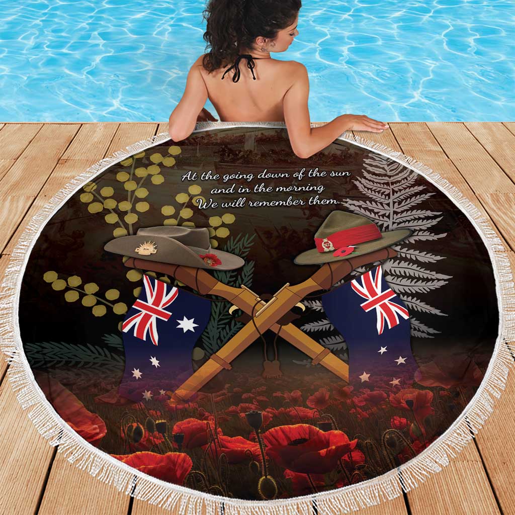Australia - New Zealand ANZAC Beach Blanket Gallipoli ANZAC Cove Landing LT7 - Polynesian Pride
