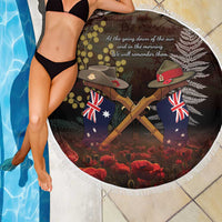 Australia - New Zealand ANZAC Beach Blanket Gallipoli ANZAC Cove Landing LT7 - Polynesian Pride