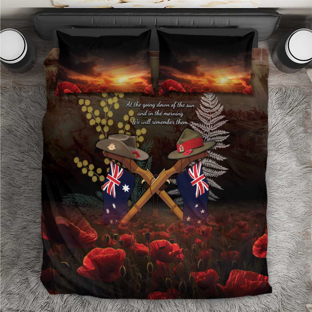 Australia - New Zealand ANZAC Bedding Set Gallipoli ANZAC Cove Landing