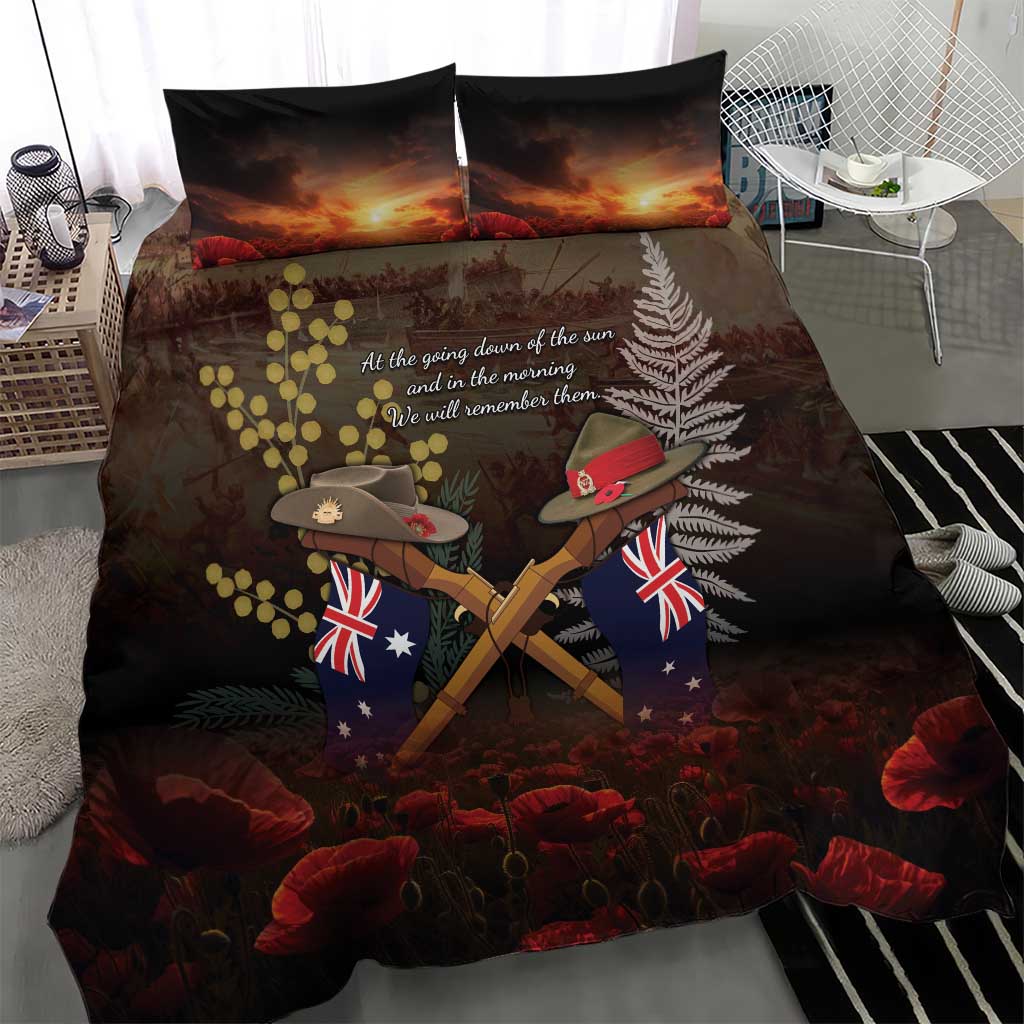 Australia - New Zealand ANZAC Bedding Set Gallipoli ANZAC Cove Landing