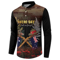 Australia - New Zealand ANZAC Button Sweatshirt Gallipoli ANZAC Cove Landing LT7 - Polynesian Pride