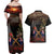 Australia - New Zealand ANZAC Couples Matching Off Shoulder Maxi Dress and Hawaiian Shirt Gallipoli ANZAC Cove Landing