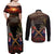 Australia - New Zealand ANZAC Couples Matching Off Shoulder Maxi Dress and Long Sleeve Button Shirt Gallipoli ANZAC Cove Landing