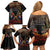 Australia - New Zealand ANZAC Family Matching Off Shoulder Short Dress and Hawaiian Shirt Gallipoli ANZAC Cove Landing