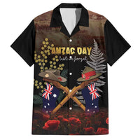 Australia - New Zealand ANZAC Family Matching Off Shoulder Short Dress and Hawaiian Shirt Gallipoli ANZAC Cove Landing