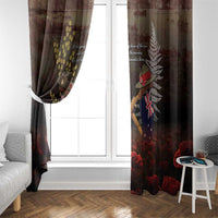 Australia - New Zealand ANZAC Window Curtain - Gallipoli ANZAC Cove Landing LT7 - Polynesian Pride