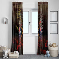 Australia - New Zealand ANZAC Window Curtain - Gallipoli ANZAC Cove Landing LT7 - Polynesian Pride