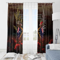 Australia - New Zealand ANZAC Window Curtain - Gallipoli ANZAC Cove Landing LT7 - Polynesian Pride