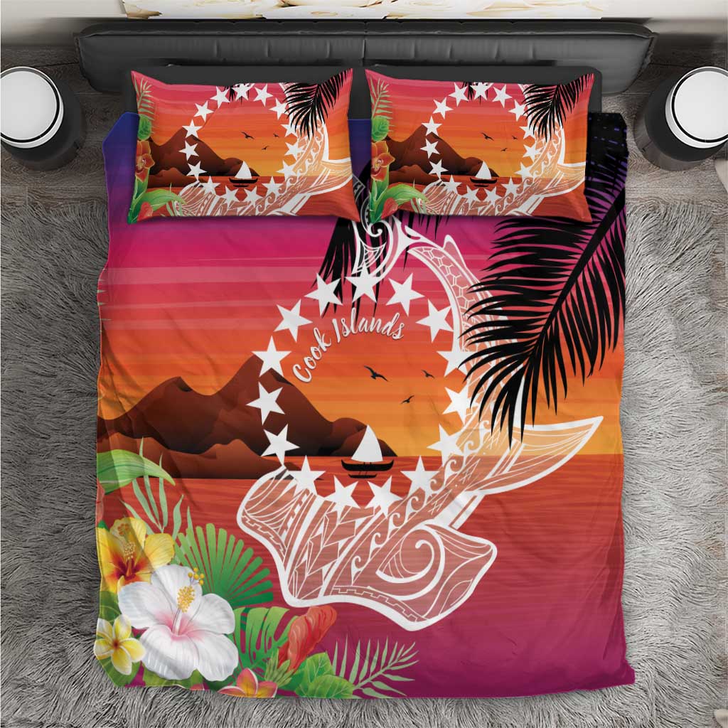 Kia Orana Cook Islands Bedding Set Sunset Dream