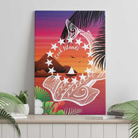 Kia Orana Cook Islands Canvas Wall Art Sunset Dream LT7 - Polynesian Pride