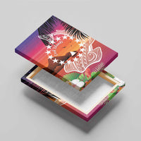 Kia Orana Cook Islands Canvas Wall Art Sunset Dream LT7 - Polynesian Pride