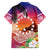 Kia Orana Cook Islands Family Matching Puletasi and Hawaiian Shirt Sunset Dream