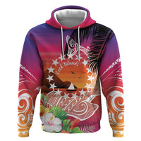 Kia Orana Cook Islands Hoodie Sunset Dream