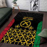 Vanuatu Indipendens Dei Area Rug Tribal Sand Drawing