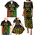 Vanuatu Indipendens Dei Family Matching Puletasi and Hawaiian Shirt Tribal Sand Drawing