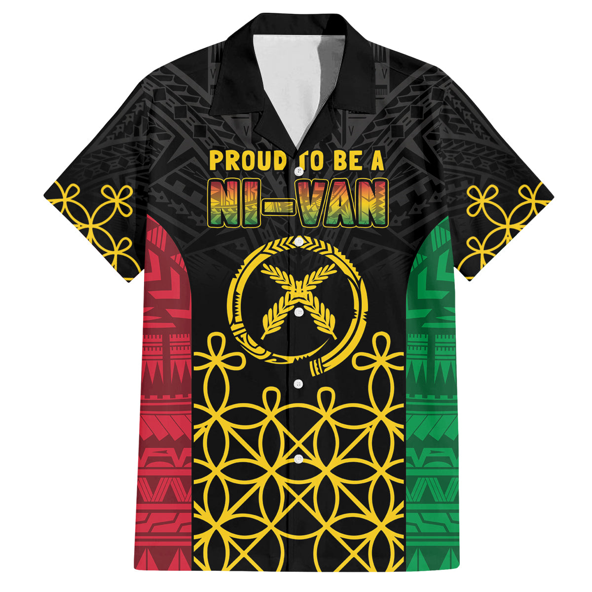 Vanuatu Indipendens Dei Family Matching Tank Maxi Dress and Hawaiian Shirt Tribal Sand Drawing