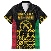 Vanuatu Indipendens Dei Family Matching Tank Maxi Dress and Hawaiian Shirt Tribal Sand Drawing