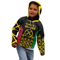 Vanuatu Indipendens Dei Kid Hoodie Tribal Sand Drawing