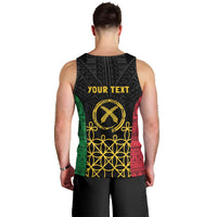 Vanuatu Indipendens Dei Men Tank Top Tribal Sand Drawing LT7 - Polynesian Pride