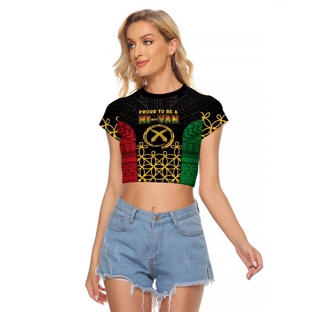 Vanuatu Indipendens Dei Raglan Cropped T Shirt Tribal Sand Drawing