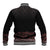 Maori Taniko Patterns Baseball Jacket Brown Niho Taniwha Mix Paatiki Motifs