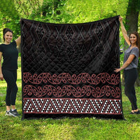 Maori Taniko Patterns Quilt Brown Niho Taniwha Mix Paatiki Motifs